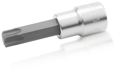 Головка торцевая с вставкой TORX 1/2" T45 L=80 мм TOPTUL  BCXA1645 Головка торцевая с вставкой TORX 1/2" T45 L=80 мм TOPTUL  BCXA1645